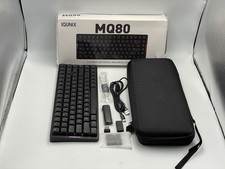 IQUNIX MQ80 Aluminum Low Profile Wireless Mechanical Gaming Keyboard - Black picture