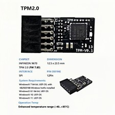 1PCS NEW TPM 2.0 Trusted Platform Module MAXSUN Fast Shipping Free Delivery picture