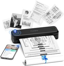 Phomemo M834 Portable Printer Wireless Thermal Printers Support US Letter A4 lot picture