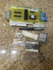 Vintage Interface Card PCB Adapter Board w/ Ribbon Cable & Connectors picture