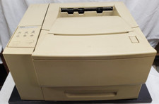 NEC SuperScript 1260 Monochrome Laser Printer -Fires Up-Paper Jams -Parts/Repair picture