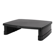 Amazon Basics Adjustable Monitor Riser Desk Stand - Ergonomic, 22 lbs Max picture