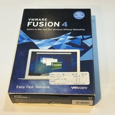 VMware Fusion 4 Mac Software Run Windows Without Rebooting Complete Box Set picture