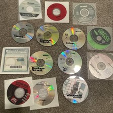 13 Vintage Computer Windows System Software CDs Disks Developer Visual C++ Etc picture