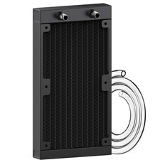 Water Cooling Radiator 12 Pipe Aluminum Heat Exchanger Radiator With Tube For Pc picture