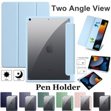 Smart Case Fr iPad Air Pro Mini 2026 Shockproof Flip Cover with Pencil Holder~ picture