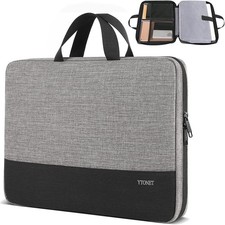 Ytonet Laptop Case, 15.6 inch TSA Sleeve Computer Bag 15-15.6 in, Grey picture