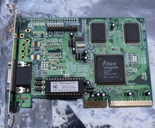 HIS Trident 3DImage 9750 AGP 3.3v 4MB Video Card Vintage picture