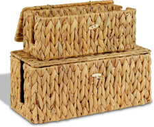 2 Pack Water Hyacinth Cable Management Box picture