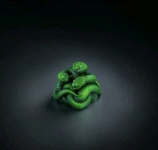 Razer Triple Headed Snake Artisan Keycap - LIMITED EDITION In Hand Sold Out picture