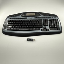 Logitech MX5000 Wireless Keyboard, Bluetooth Dongle- Tested picture