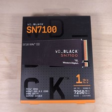 New WD BLACK SN7100 1TB NVMe Gen4 PCIe M.2 2280 Internal Gaming SSD WDS100T4X0E picture