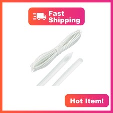 MECCANIXITY Braided Cable Sleeve, 30ft-2mm, White picture
