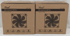 Rosewill - 120mm External USB Fan - Multi-speed Controller - RUF-17001 - 2 Pack picture