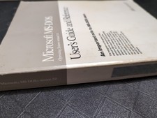 Microsoft MS-DOS Operating System version 5.0 User's Guide w/ Microsoft Hologram picture