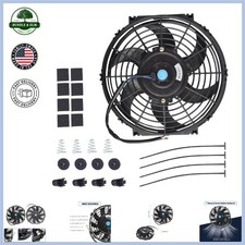 Compact 7 Inch Radiator Cooling Fan for Engine Bay with Reversible Operation picture