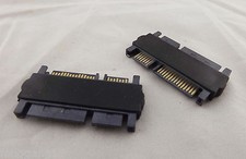 10pcs SATA 22P 7+15 Pin Male Plug to SATA 22 Pin 7+15P Male Convertor Adapter picture