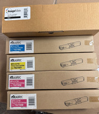 5 New OEM Muratec MFX-C2700 CMY Toner & COMPATIBLE TS-2700K (TS2700K) READ picture