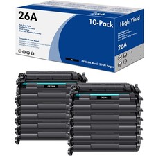 10x CF226X Ink Toner Cartridges for HP 26X LaserJet Pro M402dn M426fdw MFP Black picture
