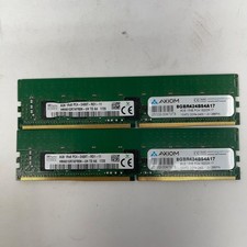 Axiom 16GB (2x8GB) PC4-2400T DDR4 ECC Registered RDIMM Server RAM Kit *READ* picture