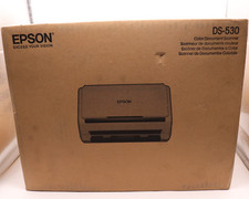 Epson DS-530 Color Document Scanner New Sealed Box USB Adapter Included picture