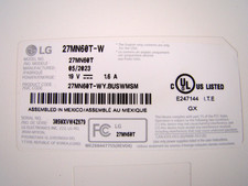 Main or Mother Board for LG 27” Monitor 27MN60T-White 100% Guaranteed Working picture