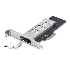 StarTech.com M.2 NVMe SSD to PCIe x4 Mobile Rack/Backplane with Removable Tra... picture