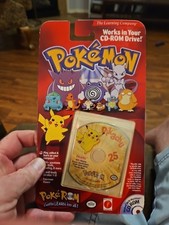 Vintage 2000 Pokémon Pikachu #25 Collectable PC/MAC CD-Rom Puzzle Games picture