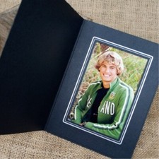 Graduation 4X6 BLACK / SILVER PICTURE FRAME (50 PACK) - MATTE CARD STOCK - TAP picture