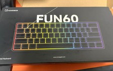 MonsGeek FUN60 PRO Wireless 60% Layout Gaming Keyboard JP Used Tested picture