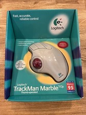 Logitech Trackman Marble+ Plus Mouse - Windows 98 Thumb Operated USA picture