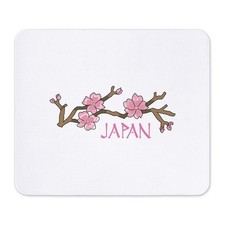 CafePress JAPAN CHERRY BLOSSOM Mousepad  (1515064325) picture