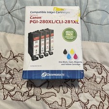 Dataproducts Black Cyan Magenta Yellow Ink Canon PGI-280XL/CLI-281XL Multi Pack picture