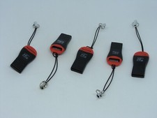 Pack of 5 USB TF T-Flash Micro SD Memory Card Reader Writer High Speed USB 2.0 picture