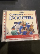 Smart Saver Comptons Interactive Encyclopedia CD-ROM - American Online Vintage picture