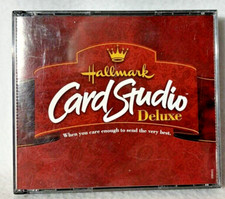 Vintage Sierra Home Hallmark Card Studio Deluxe (PC, 2000) 4 CD Set picture