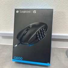 Logicool G600t Wired MMO Gaming Mouse 20 Programmable Buttons Unused picture