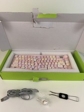 x LEOBOG Alice A75 Ergonomic Mechanical Gaming Keyboard • Pink Cat Theme picture