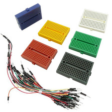 6PCS Mini Breadboard Kit Solderless Prototype Board with 170 Tie Points and 65 picture