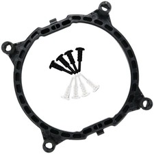 Black ABS CPU Cooler Holder 8Pcs Reusable Heatsink Fan Base for Pc Use picture