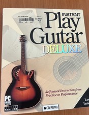 Instant Play Guitar Deluxe Edition (Windows PC CD Rom  2004 🎸 6 CD ROM picture