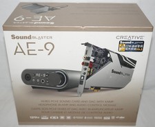 New Creative Labs Sound Blaster AE-9 PCIe Sound Card w/Audio Control Module picture