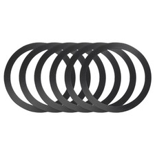 6Pcs Magnetic Adapter Ring, Magnetic Wireless Charger Conversion Kit, Black picture