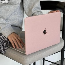 Pink Crocodile Laptop Case Cover For Macbook M5 Pro 14 M4 Air 13 15 A1466 A2485 picture
