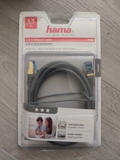  Computer Cat 6 Network Cable HQ LAN Double Shielded 1.5m PIMF Gold Plated KK7 picture