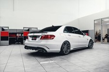 Cars adv 1 wheels mercedes e63 renntech Desk Mat Stitched picture