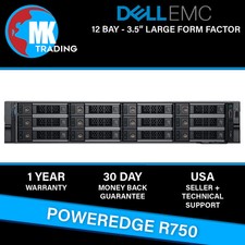 Dell PowerEdge R750 12B LFF 2U Server -V3- Choose CPUs/RAM/Drives - Wholesale picture