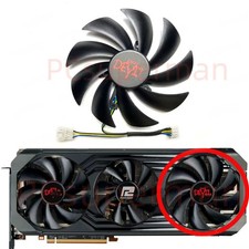 For Powercolor RX6700XT 6750XT 6800 6800XT 6900XT Red Devil Video Card Fan picture