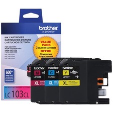 Brother LC1033PKS Innobella High-Yield Ink 600 Page-Yield 3/Pack CYM Set picture