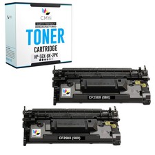2-Pack CMYi Replacement 58X Black Printer Toner for HP LaserJet Pro M304a M404dn picture